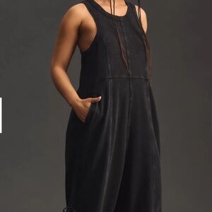 Anthropologie Black Jumpsuit